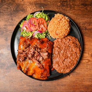Brisket Enchiladas Special